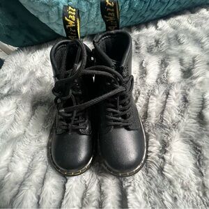 Doctor Martens-Kids Black Boots